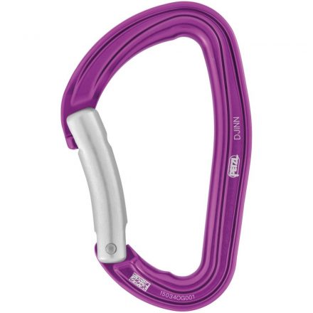 Petzl Djinn hajlított nyelvű karabiner