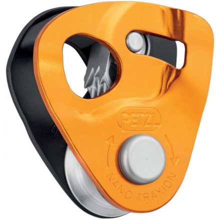 Petzl Nano Traxion visszafutásgátlós csiga