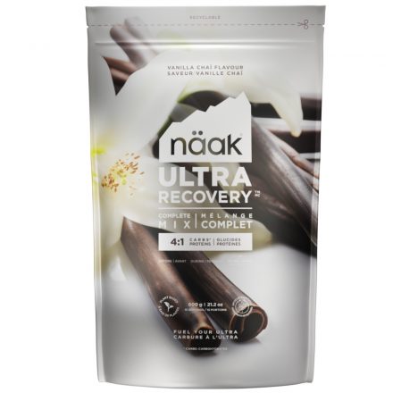 Näak Ultra Recovery™ Complete Mix regenerációs italpor vanília-chaΪ 600 g