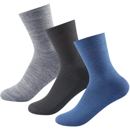 Devold Daily Merino Medium Socks 3 pack férfi zokni (3 pár)