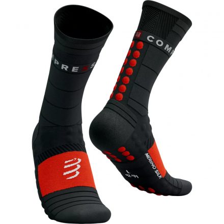 Compressport Pro Racing Socks Winter Run téli futózokni