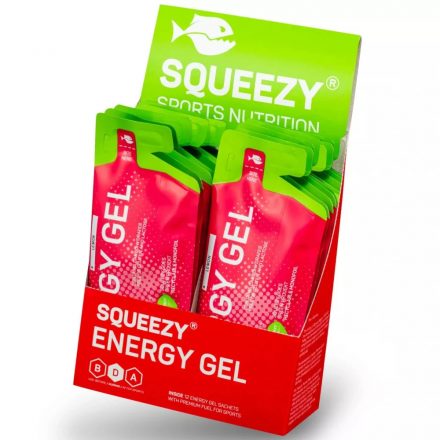 Squeezy Energy Gel energiazselé Basic formula ízesítetlen 12 x 33 g