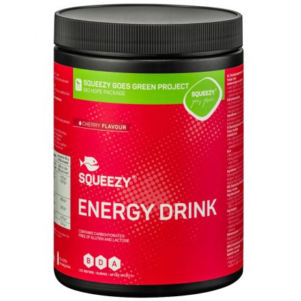 Squeezy Energy Drink energia italpor cseresznye 650 g