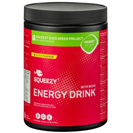 Squeezy Energy Drink energia italpor BCAA-val citrom 650 g