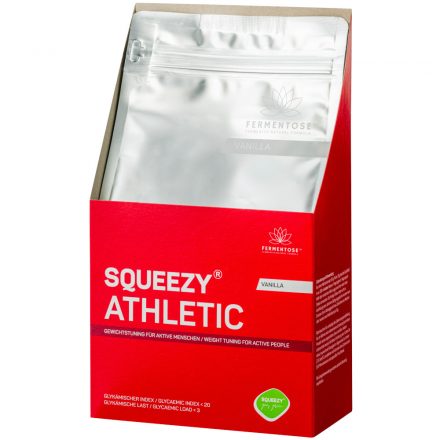 Squeezy Athletic étkezés helyettesítő súlykontrollhoz vanília ízű