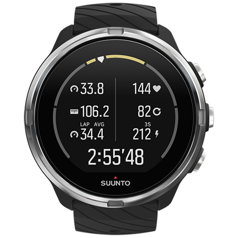 Suunto 9 baro hot sale hr black