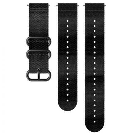 Suunto 24 mm Explore 2 Textile Strap Black / Black textil óraszíj