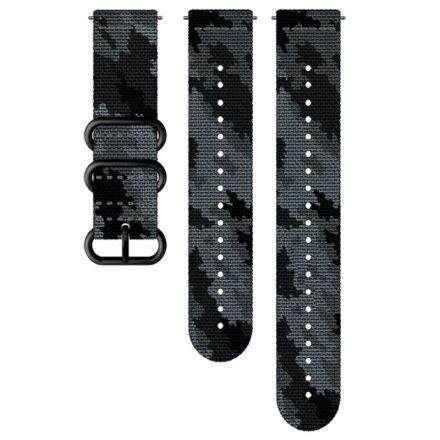 Suunto 24 mm Explore 2 Textile Strap Concrete Black textil óraszíj