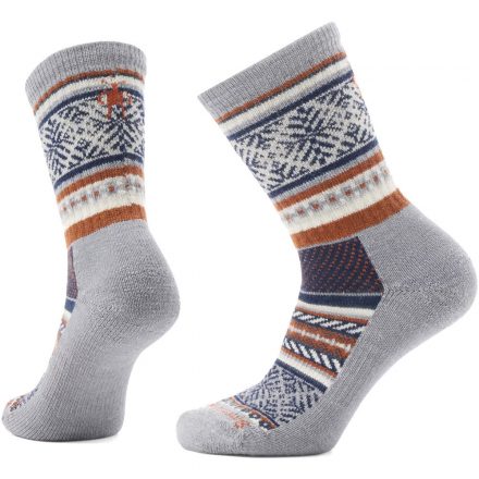 Smartwool Everyday Cozy Fair Isle Sweater Crew Socks zokni - L (42-45)