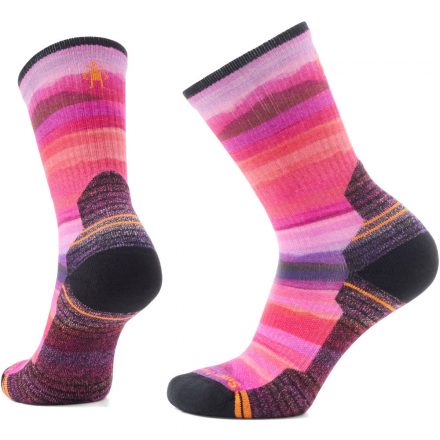 Smartwool Hike Light Cushion Hilltop Daydream Print Crew Socks női túrazokni