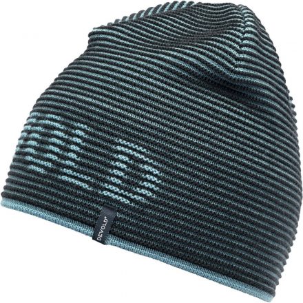 Devold Rib Logo Merino Beanie gyapjú sapka