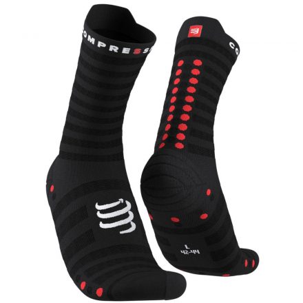 Compressport Pro Racing Socks V4.0 Ultralight Run High Cut futózokni