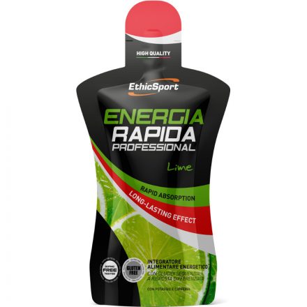 EthicSport Energia Rapida Professional lime ízű laktóz- és gluténmentes energiazselé